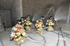 대덕소방서, 상시 훈련시설 활용 실제화재 가상 진압 훈련