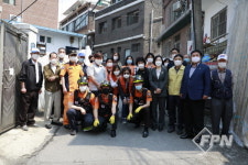 용산소방서, 자율 비상소화장치 사용법 교육ㆍ훈련