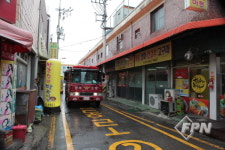 광주남부소방서, 소방차 길 터주기 훈련