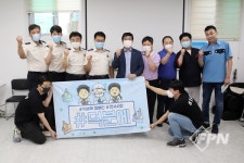 은평구 연서시장 상인회, 은평소방서에 코로나19 감사 물품 전달