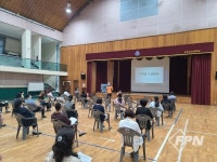 보은소방서, 삼산초 공공기관 합동 소방훈련