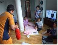 의령소방서, 신소마을경로당 심폐소생술ㆍ소방안전교육