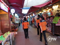 이원주 강동소방서장, 전통시장 화재예방 현지확인