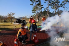 양산소방서, 황산캠핑장 생활안전 경연게임ㆍ소방안전교육