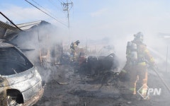 전북 부안군 창고 화재… 642만원 재산피해