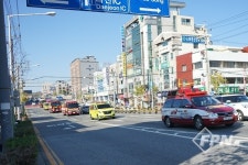 대전동부소방서, 불조심 강조의 달 소방차 퍼레이드