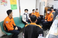 공단소방서, 관서장 논현119안전센터 격려 방문