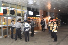 송파소방서, 음식점 앞 화재… 소화기로 진화