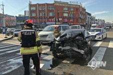 인천중부소방서 119구조대, 차대차 교통사고 구조출동
