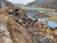 합천소방서 용주면 의소대, 화재 피해 복구 활동