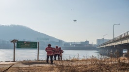 대구소방, 산격대교 인근 소방드론 활용 실종자 수색ㆍ구조