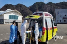 평창소방서, 신속한 닥터헬기 연계 이송