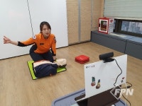 서대문소방서, 수어통역센터 비대면 안전교육