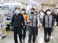 부평소방서, 롯데마트 부평점 관서장 현장 예찰