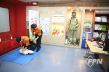 중랑소방서, 관내 내과의원 직원 온라인 심폐소생술 교육