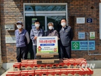 단양소방서, 한일시멘트(주) 주택용 기초소방시설 기증