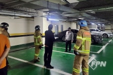 인천중부소방서, 누리타워건물 현지 적응훈련