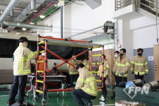 용산소방서, 2021년 상반기 소방전술훈련평가