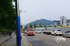 부평소방서, 유관기관 합동 소방차 길 터주기 훈련