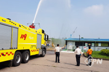 서울강서소방서, 김포공항 항공유 주유 취급시설 현지적응훈련