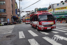 성동소방서, 성수동 뚝도시장 소방차 길 터주기 훈련
