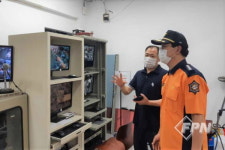 장만석 중랑소방서장, 면목시장 화재예방컨설팅