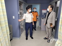 김재수 산청소방서장, 추석 연휴 대비 화재 예방 컨설팅