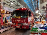 광주서부소방서, 소방차 길 터주기 훈련ㆍ캠페인