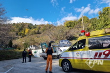 진주소방서, 소방드론 활용 유기견 포획