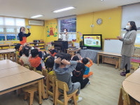 대덕소방서, 겨울철 화재 예방 위한 어린이 소방 안전교육