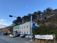 경남고성소방서, 회화119안전센터 청사 앞 출동로 신호 점멸등 설치