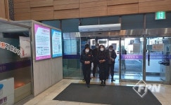 박정미 양산소방서장, 설 명절 대비 웅상중앙병원 화재안전컨설팅