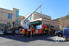 하동소방서, 다온자연요양병원 현장적응훈련