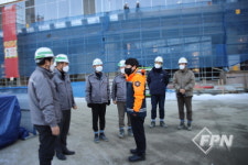 구로소방서, 건축공사장 화재 안전 현장점검