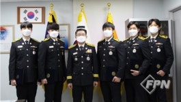 김현 영종소방서장, 새내기 소방관과의 열린 대화