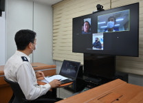 산청소방서, 노유자시설 화재 예방 영상회의 개최