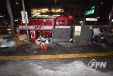 서울중부소방서, 쓰레기 화재 보이는 소화기로 초기 진화