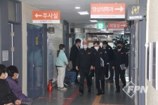 박학순 영암소방서장, 코로나19 관련시설 현장 지도 방문