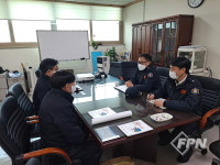 인천중부소방서, 라이온코리아 방문 화재안전컨설팅