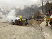 경기 평택시 임야서 불… 쓰레기 소각 부주의 추정