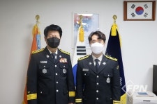 김해동부소방서, 신임 소방간부후보생 인사발령 신고식
