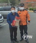 삼척소방서, 근덕면 상맹방리 화재… 소화기로 초기 진압