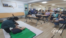 광진소방서, 아름다운학교 대상 응급처치교육