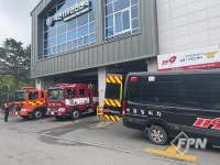 공단소방서, 출동태세 확립 위한 소방차량 순회 점검