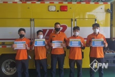 청주동부 영운119, 생명존중 릴레이 챌린지 참여