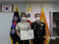 영종소방서, 코로나19 백신 접종 유공자 표창장 수여식