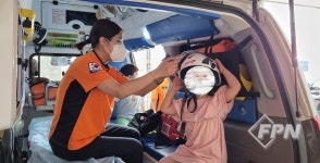 용두초 병설유치원 장애아동, 제천소방서 견학