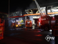 인천서부소방서, 서구 원창동 공장 대형 화재… 완전 진화