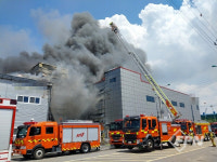 인천서부소방서, 서구 원창동 공장 대형 화재… 완전 진화