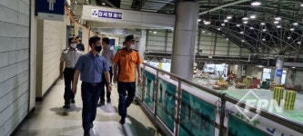 서울강서소방서, 연휴 대비 강서농산물도매시장 안전점검